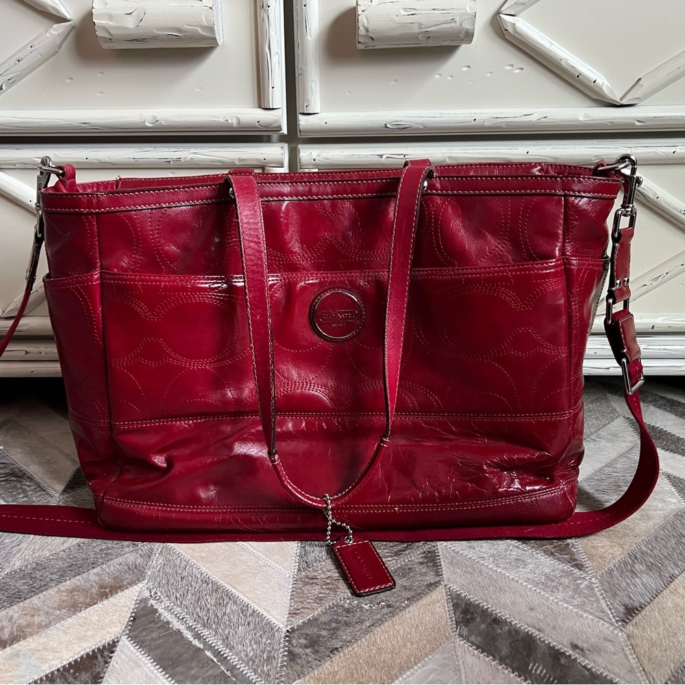 Coach laptop bag